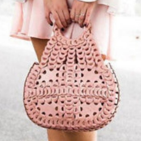 Patricia Nash Ticci Handbag in Blush - Picture 4 of 5